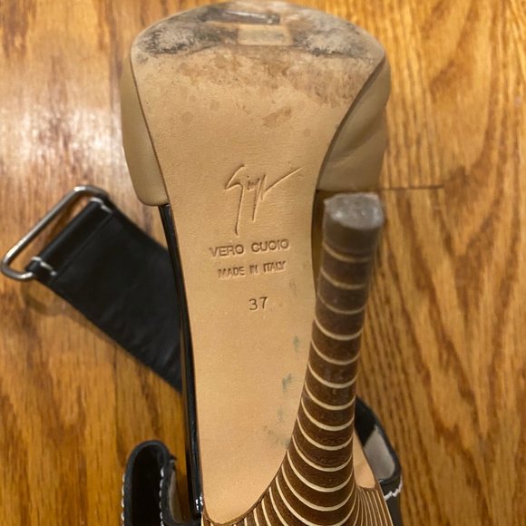 Women's Giuseppe Zanotti Design Vero Cuoio Heels - Picture 8 of 8